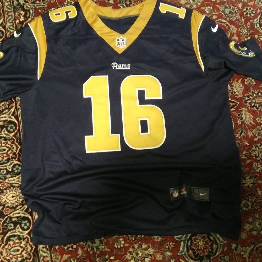 Geoff Rams football jersey.